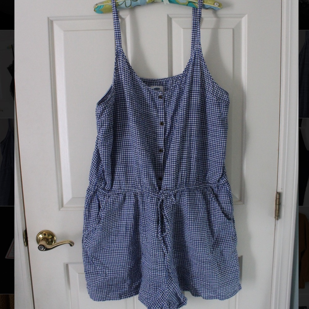 Old Navy Gingham Romper